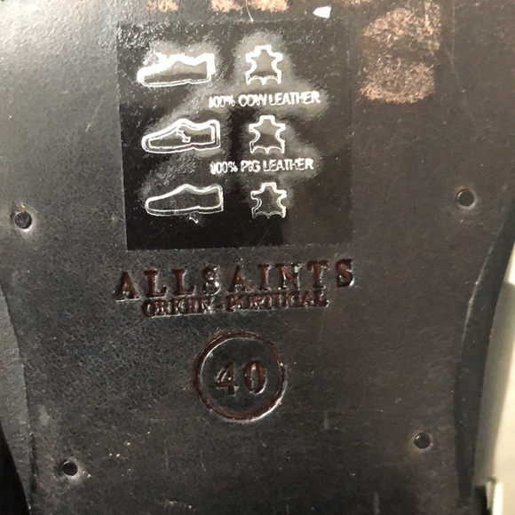 AllSaints Leather Boots - Picture 9 of 10